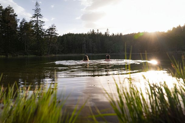 moeserer-see-im-fruehling-paar-im-wasser-bei-sonnenuntergangslicht-1