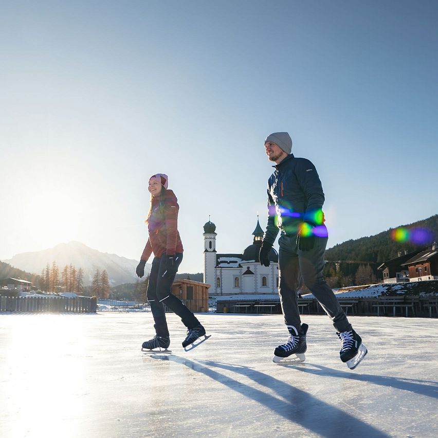 Winter in der Region Seefeld