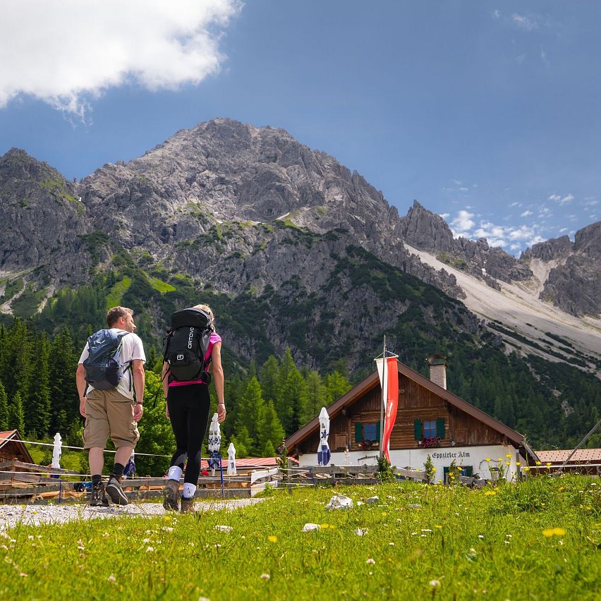 Wandern Sie zu den schönsten Almen & Hütten in der Region Seefeld