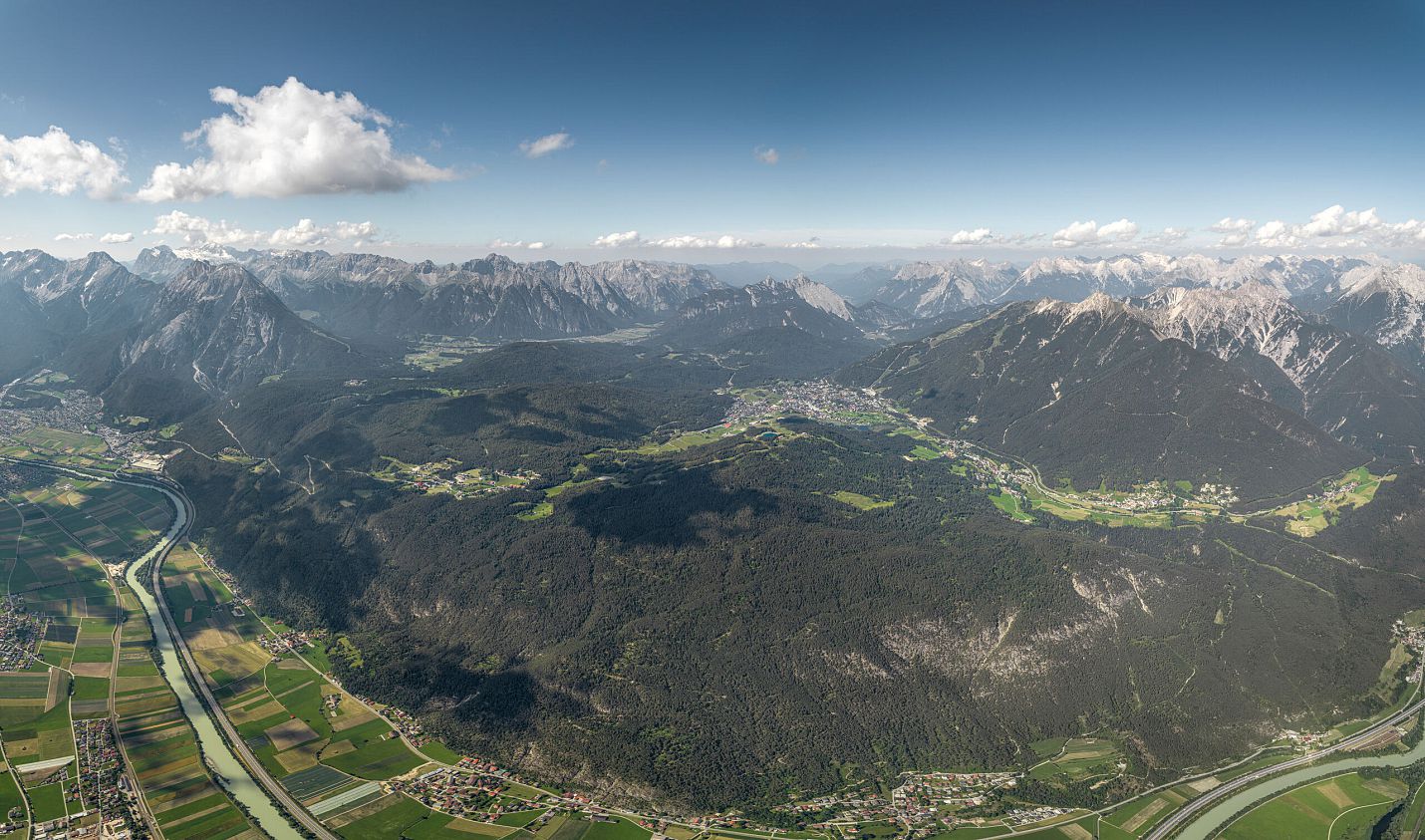 Panorama Region Seefeld Tirols Hochplateau