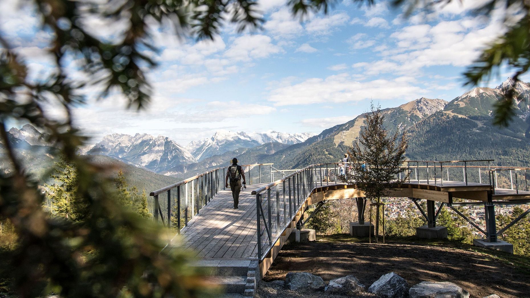 Wandern zur Aussichtsplattform Brunschkopf in Seefeld - Region Seefeld