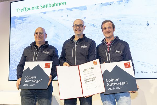 Loipengebiet und Loipenteam – ausgezeichnet!