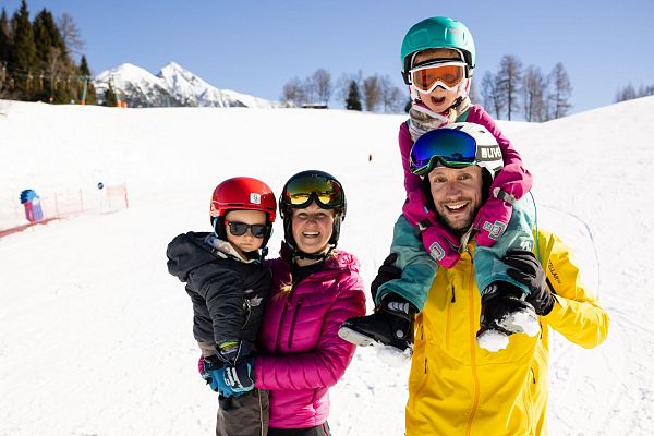 The probably smallest connected ski area in the world