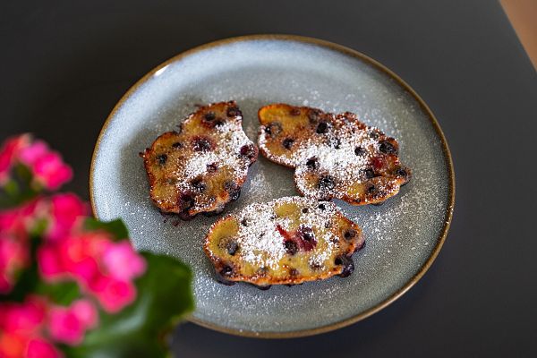 Sweet, summery, seasonal: cranberry dumplings