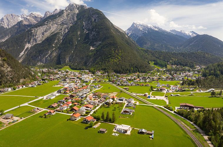 scharnitz-wanderung-dorfrunde-scharnitz-im-ueberblick